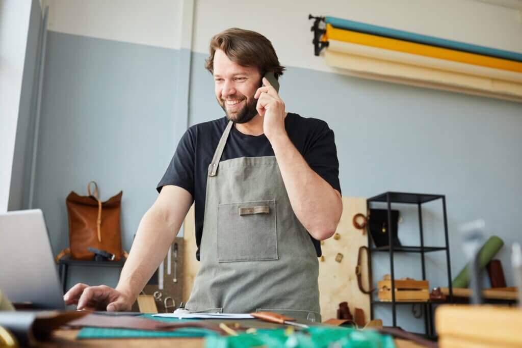 Smiling Man Managing Small Business 2021 10 20 18 11 39 Utc